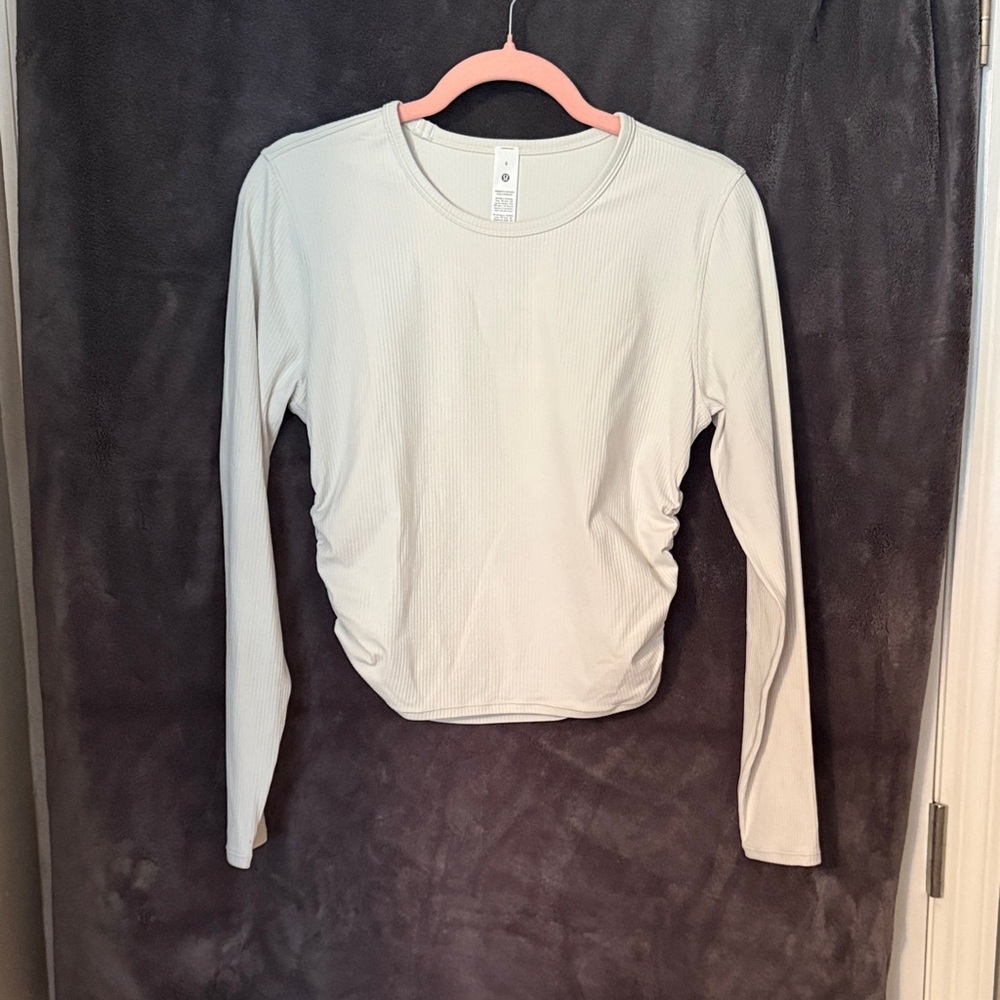lululemon athletica Long Sleeve Top - Cream